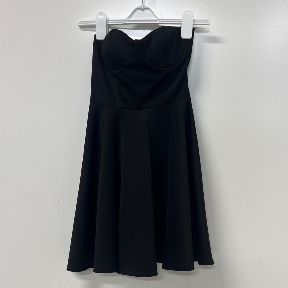 Blaque Label, Strapless Dress, Small, Mini, Little Black Dress Fit & Flare